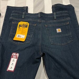Carhartt Rugged Flex Slim Fit Jeans in Dark Blue